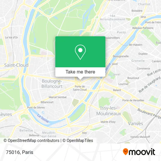 75016 map