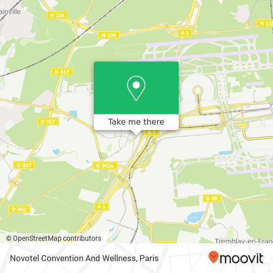 Mapa Novotel Convention And Wellness