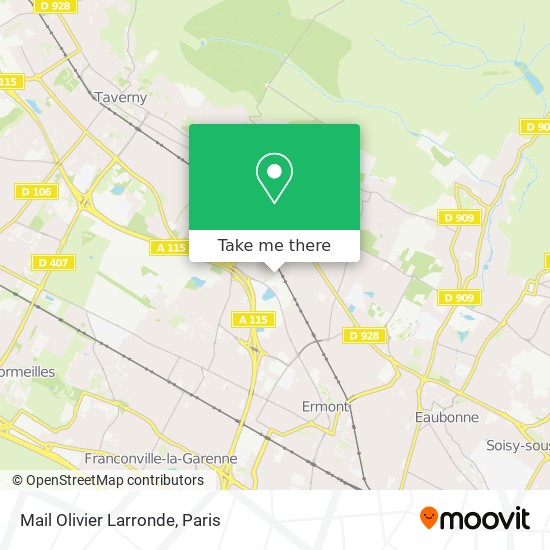 Mapa Mail Olivier Larronde