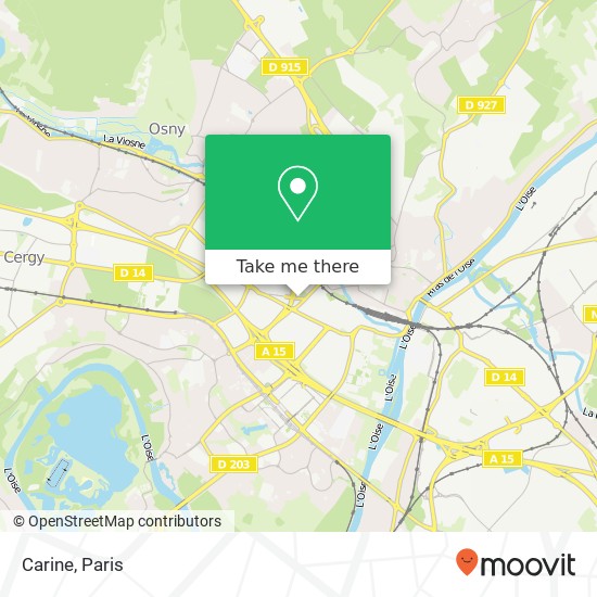 Carine map