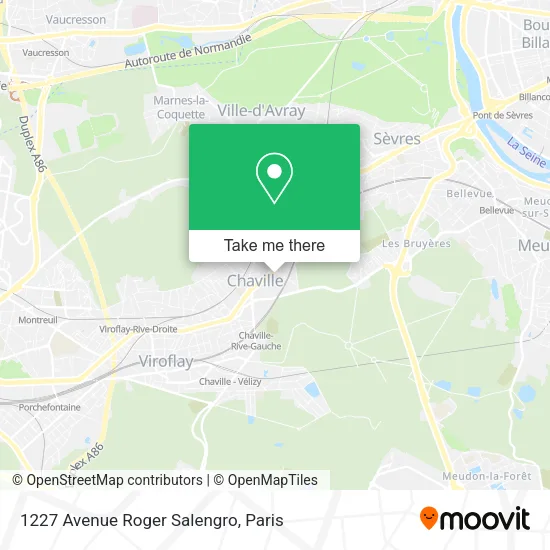 1227 Avenue Roger Salengro map
