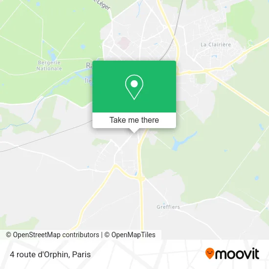 4 route d'Orphin map