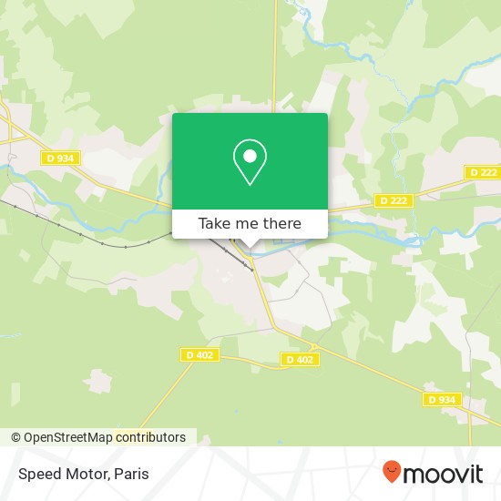 Speed Motor map