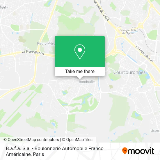 B.a.f.a. S.a. - Boulonnerie Automobile Franco Américaine map