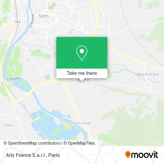 Aity France S.a.r.l. map