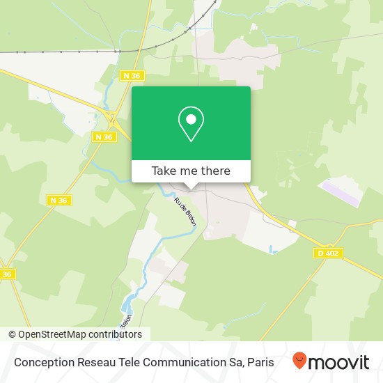 Mapa Conception Reseau Tele Communication Sa