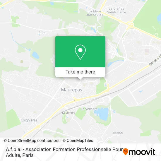 A.f.p.a. - Association Formation Professionnelle Pour Adulte map