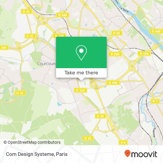 Com Design Systeme map