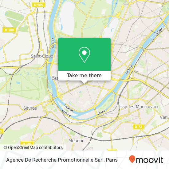 Agence De Recherche Promotionnelle Sarl map