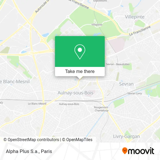 Alpha Plus S.a. map