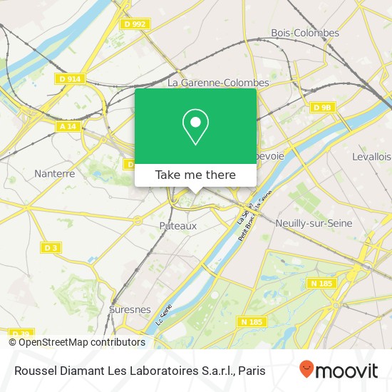 Mapa Roussel Diamant Les Laboratoires S.a.r.l.