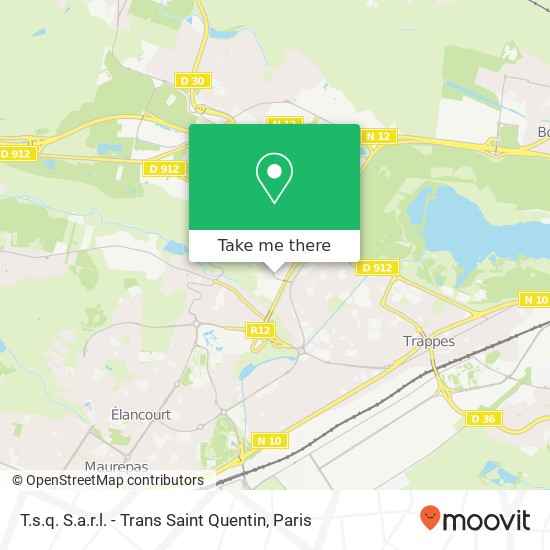 T.s.q. S.a.r.l. - Trans Saint Quentin map