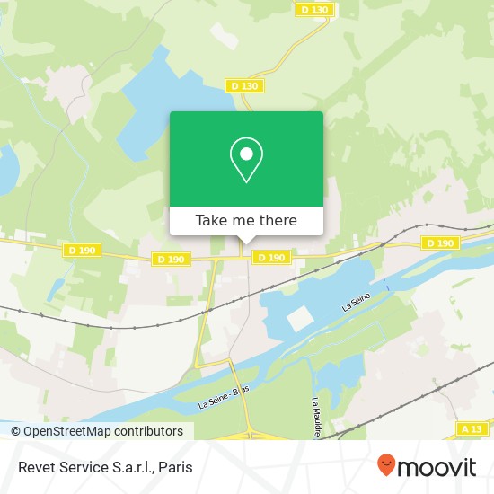 Revet Service S.a.r.l. map