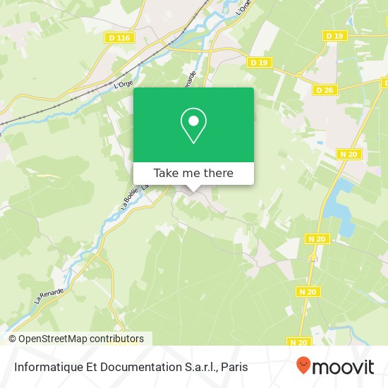 Informatique Et Documentation S.a.r.l. map