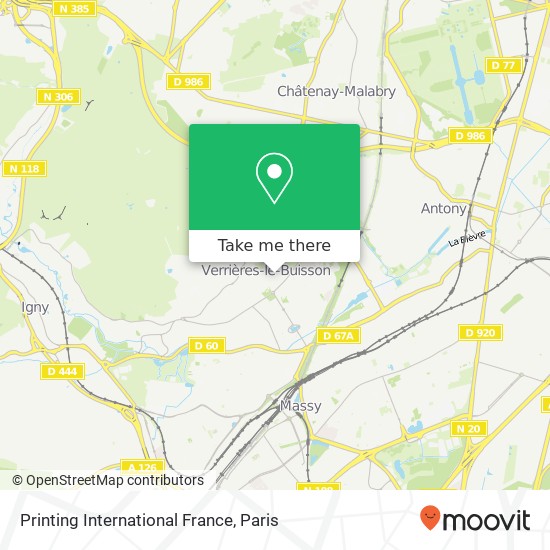 Mapa Printing International France