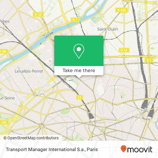 Transport Manager International S.a. map