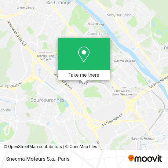 Snecma Moteurs S.a. map