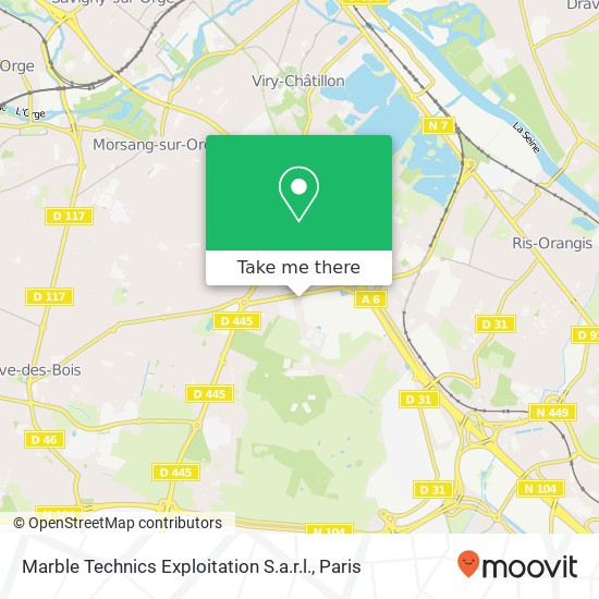 Mapa Marble Technics Exploitation S.a.r.l.