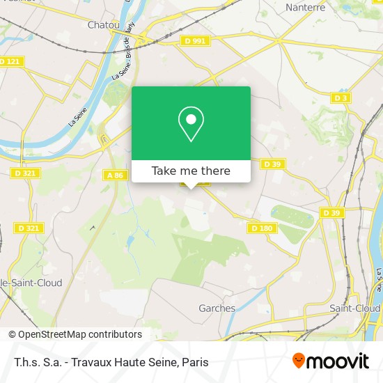 Mapa T.h.s. S.a. - Travaux Haute Seine