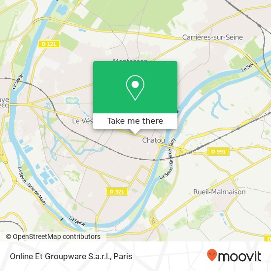 Online Et Groupware S.a.r.l. map