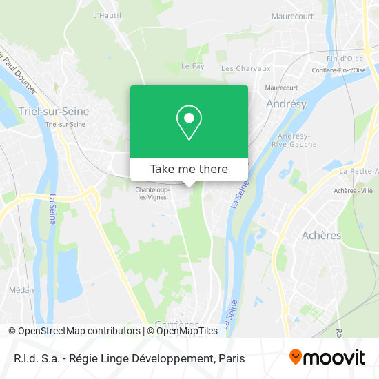 R.l.d. S.a. - Régie Linge Développement map