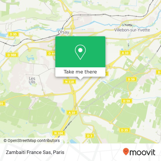 Mapa Zambaiti France Sas