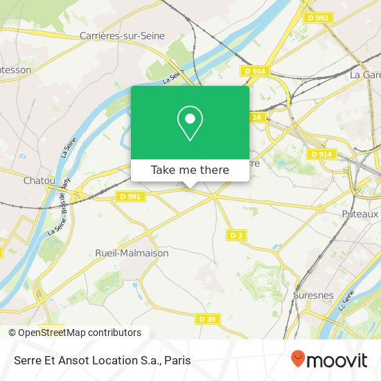 Mapa Serre Et Ansot Location S.a.