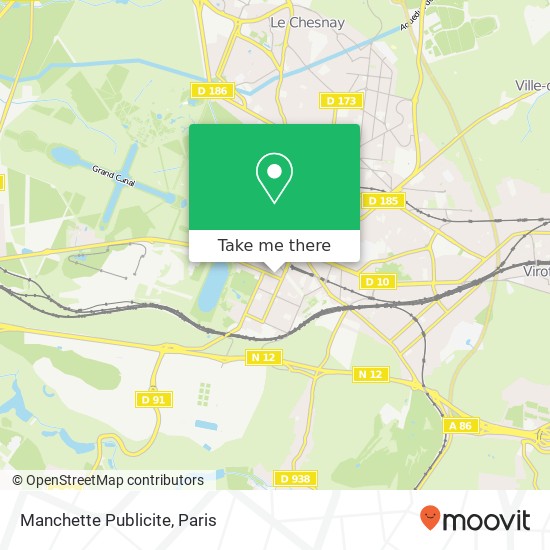 Mapa Manchette Publicite