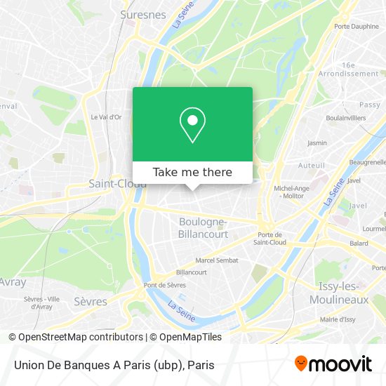 Union De Banques A Paris (ubp) map