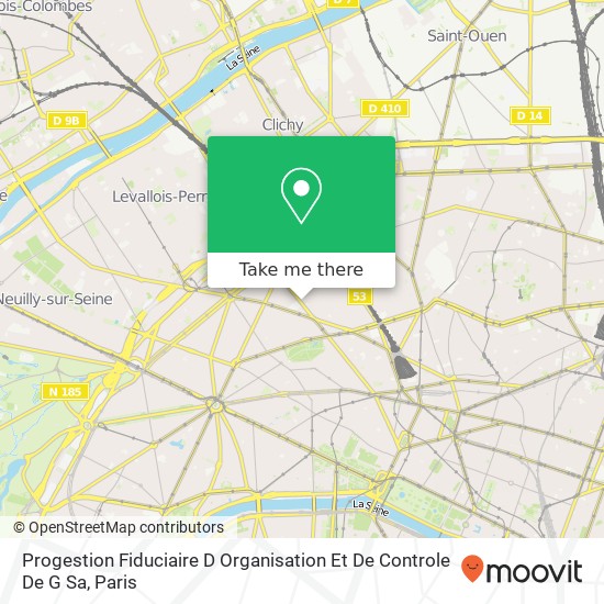 Progestion Fiduciaire D Organisation Et De Controle De G Sa map