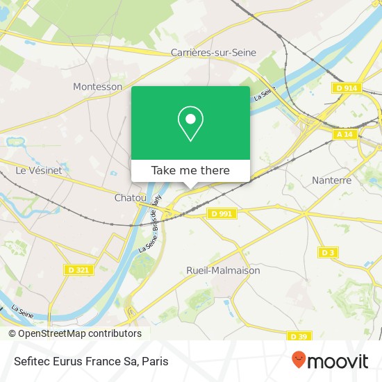 Sefitec Eurus France Sa map