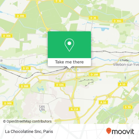 La Chocolatine Snc map
