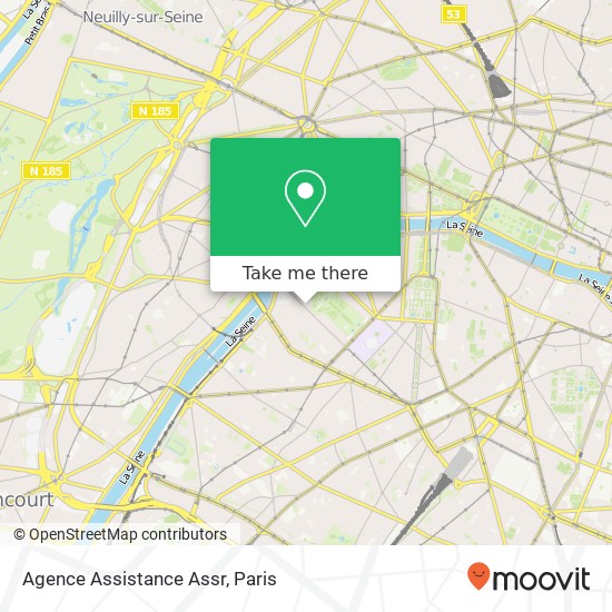 Agence Assistance Assr map