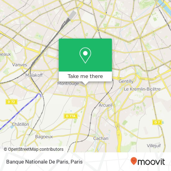 Mapa Banque Nationale De Paris