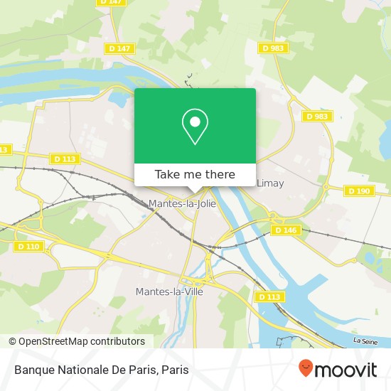 Banque Nationale De Paris map