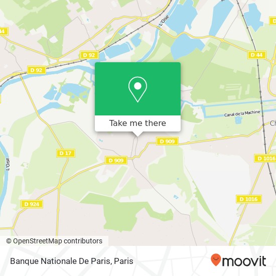 Mapa Banque Nationale De Paris
