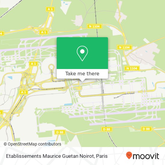 Mapa Etablissements Maurice Guetan Noirot