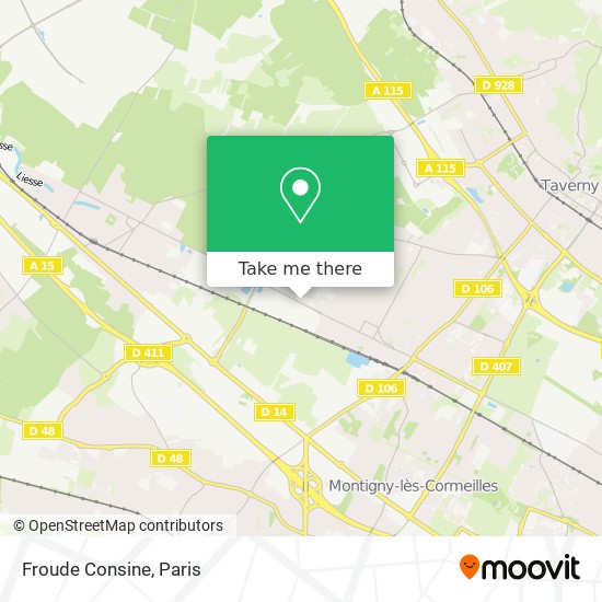 Froude Consine map