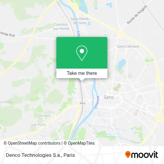 Denco Technologies S.a. map