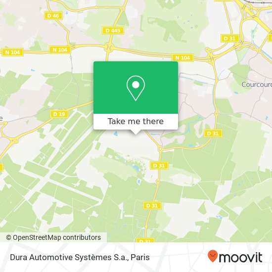 Dura Automotive Systèmes S.a. map