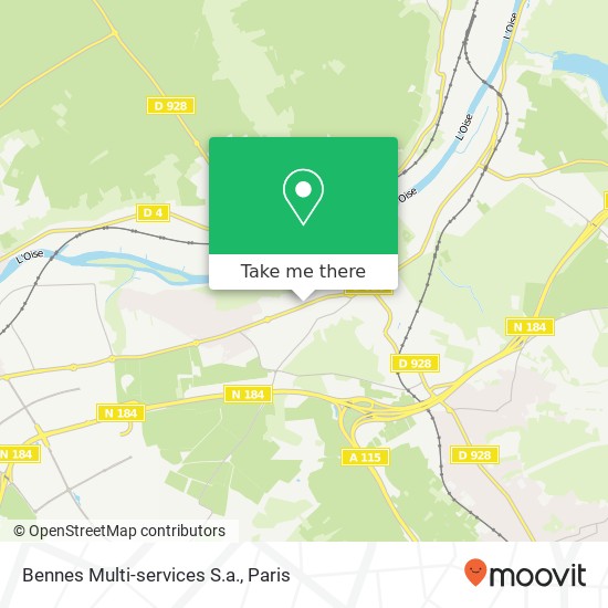 Bennes Multi-services S.a. map