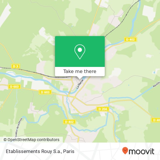 Etablissements Rouy S.a. map