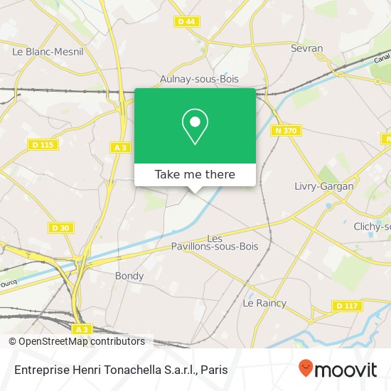 Entreprise Henri Tonachella S.a.r.l. map