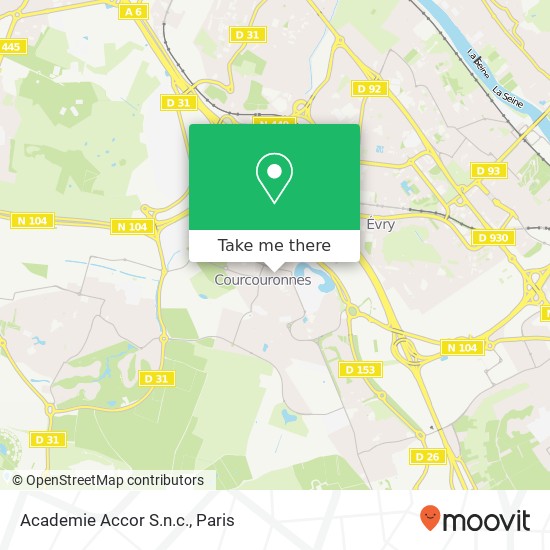 Academie Accor S.n.c. map