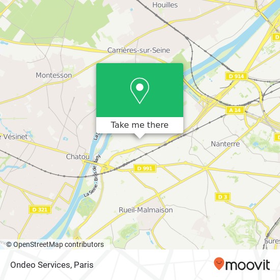 Ondeo Services map