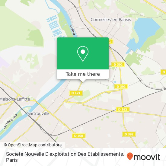 Societe Nouvelle D'exploitation Des Etablissements map