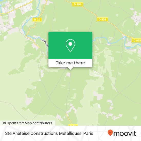 Mapa Ste Anetaise Constructions Metalliques