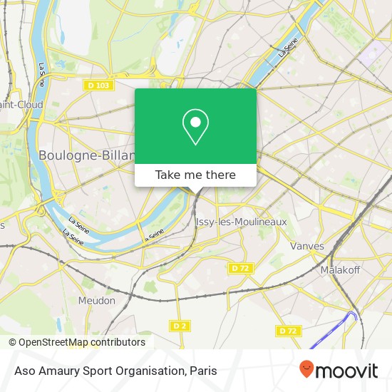 Aso Amaury Sport Organisation map