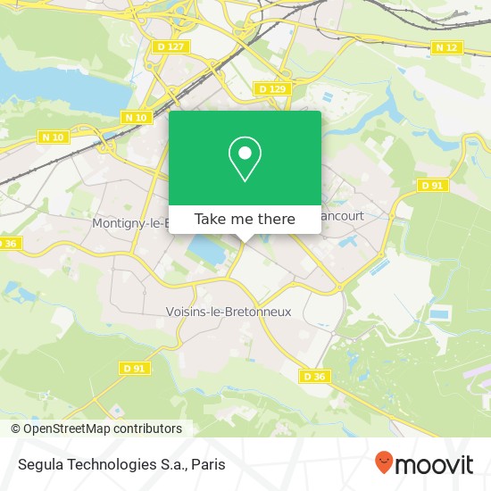 Segula Technologies S.a. map