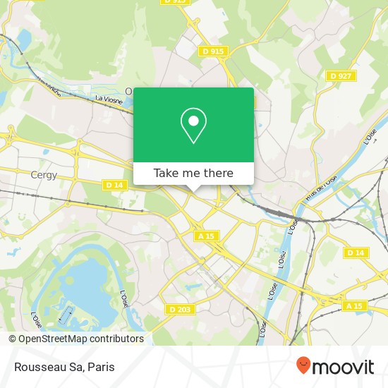 Mapa Rousseau Sa